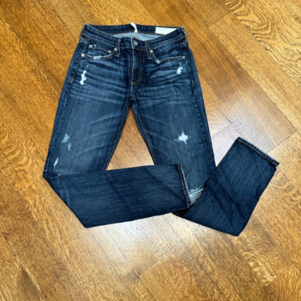 rag & bone Dre low rise slim Boyfriend- size 23 - Picture 4 of 10